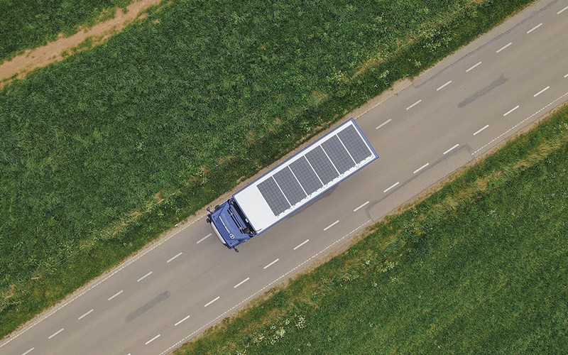 Slunce bude pohánět kamiony skupiny Kuehne+Nagel v Nizozemsku 