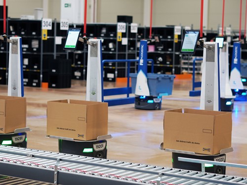 FM Logistic využívá pro logistické operace v polském e-shopu IKEA roboty