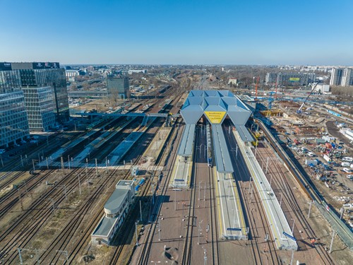 Budimex pokračuje v rekonstrukci klíčového varšavského nádraží