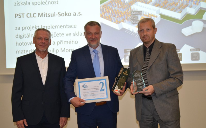PST CLC Mitsui-Soko uspěla v soutěži The Best of Czech and Slovak Logistics